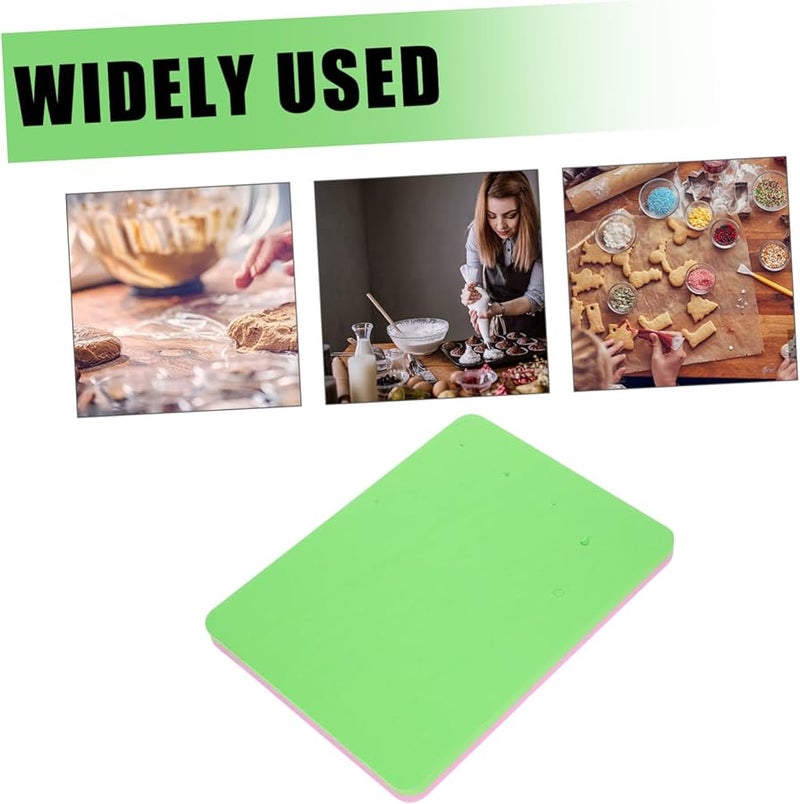 Green Fondant Foam Pad Non Stick Sugar Flower Drying Mat for Cake Decorating Baking - Image 3